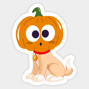 labrador retriever is a Jack-o-Lantern Sticker